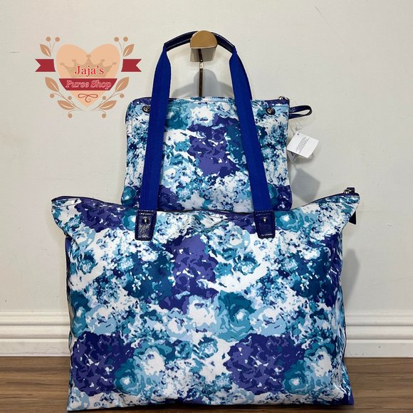 🪻Coach Floral Nylon Bag & Snap Pouch🪻 - Picture 3 of 17